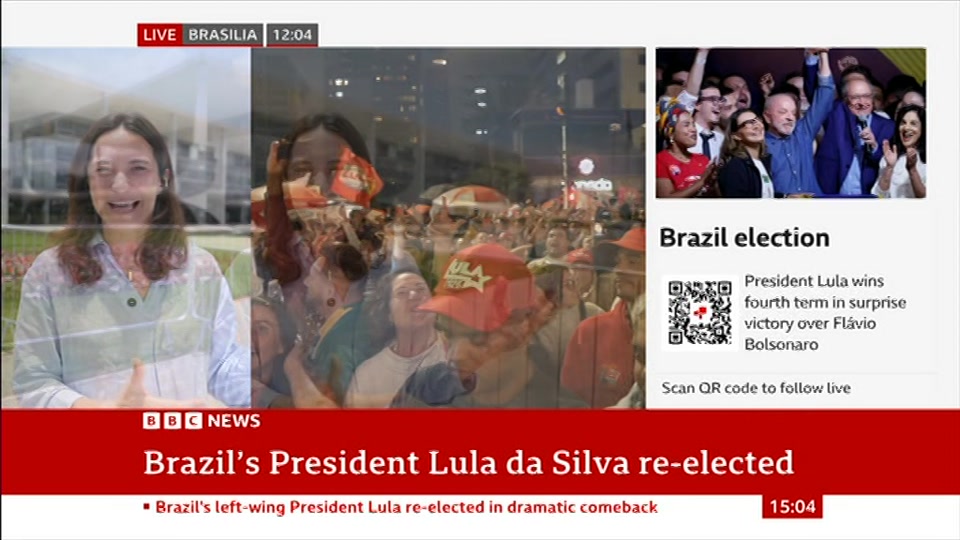 Broadcast still at 4m 30s. BBC News, Verified Live, 26 October 2026.