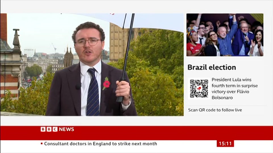 Still from BBC News at 11:00