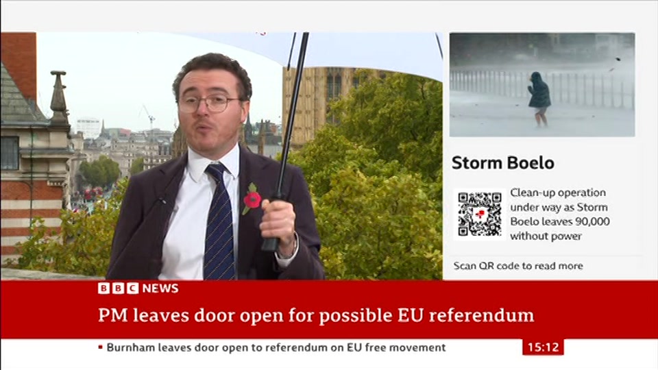 Still from BBC News at 12:30