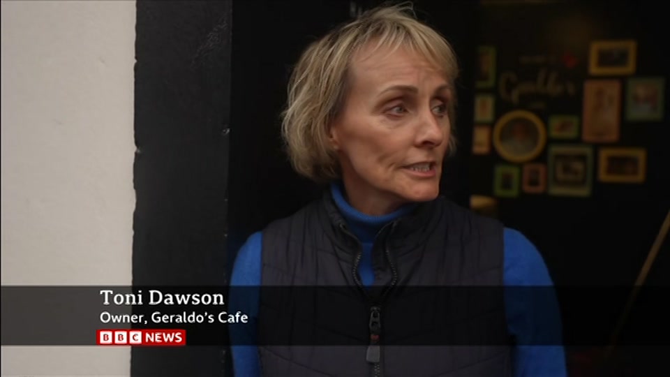 Broadcast still at 8m. BBC One, BBC News, 26 October 2026.