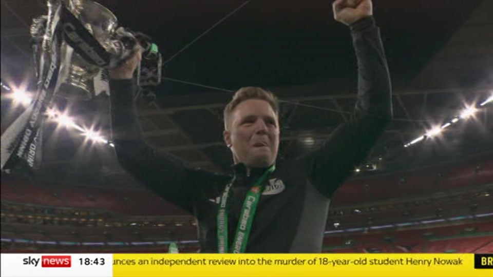 Still from Sky News at 13:00