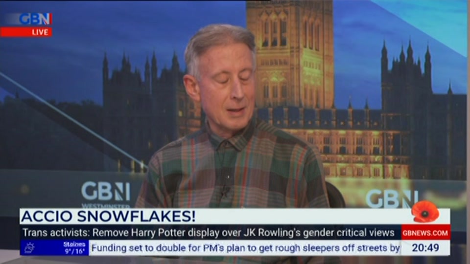Broadcast still at 49m. GB News, Jacob Rees-Mogg's State Of The, 26 October 2026.