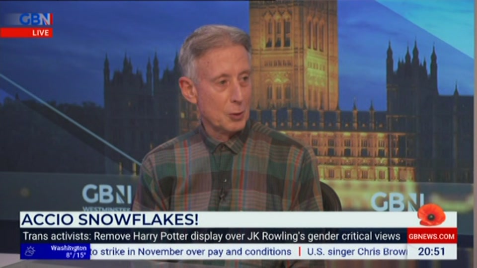 Broadcast still at 51m 30s. GB News, Jacob Rees-Mogg's State Of The, 26 October 2026.