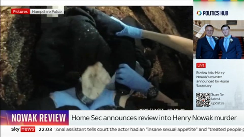 Still from Sky News at 3:30