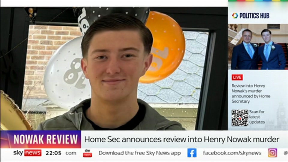 Still from Sky News at 5:00