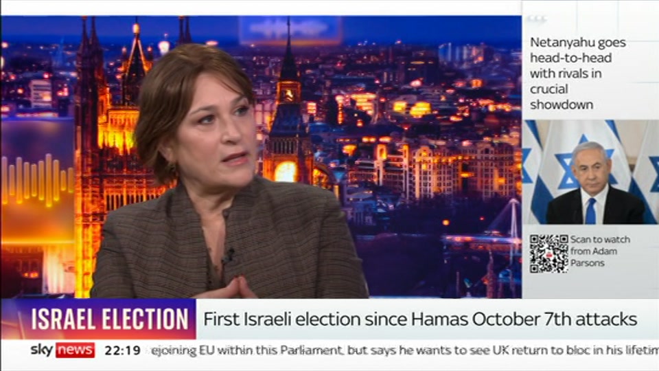 Broadcast still at 19m. Sky News, The Wrap With Anna Botting, 26 October 2026.