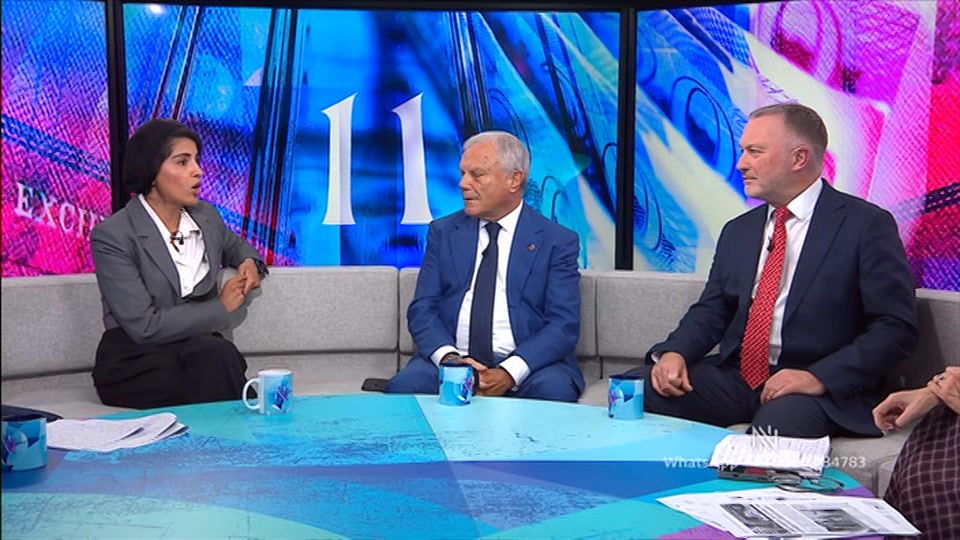 Broadcast still at 17m 30s. BBC Two, Newsnight, followed by Weather, 27 October 2026.