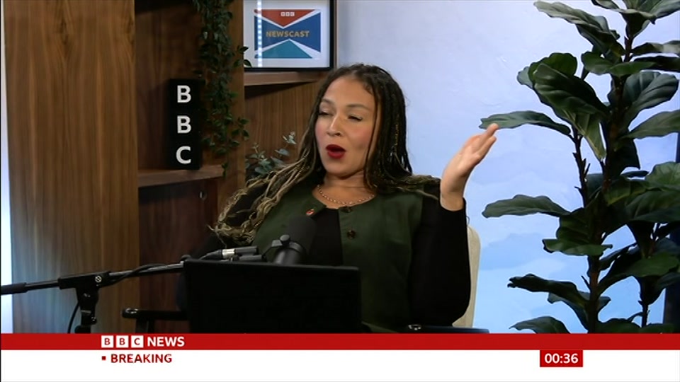 Still from BBC News at 6:00