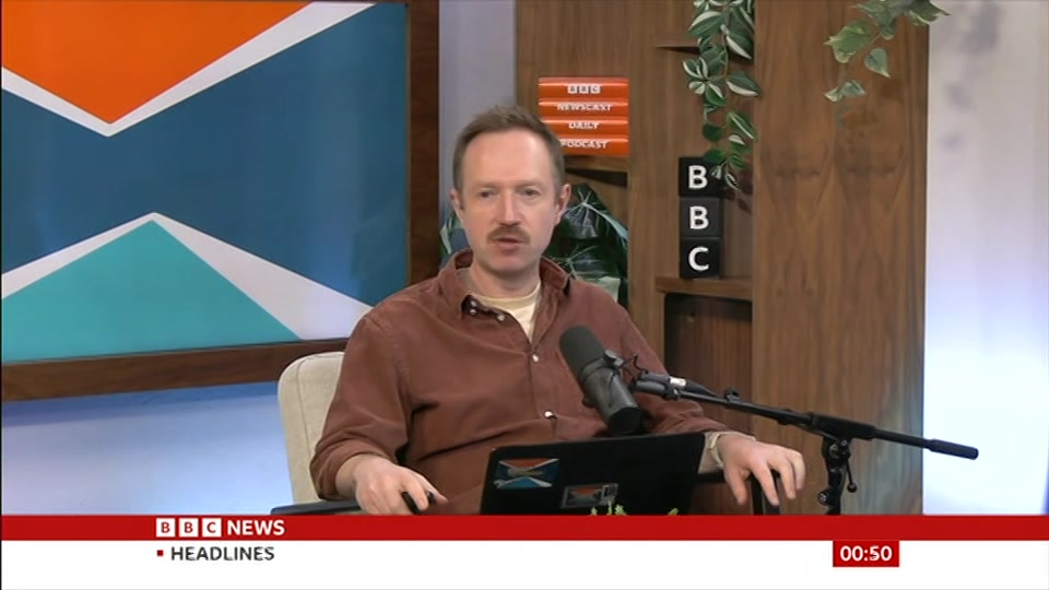Still from BBC News at 20:00
