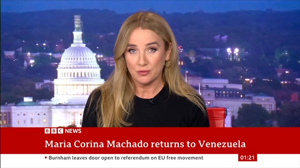 Still from BBC News at 21:30