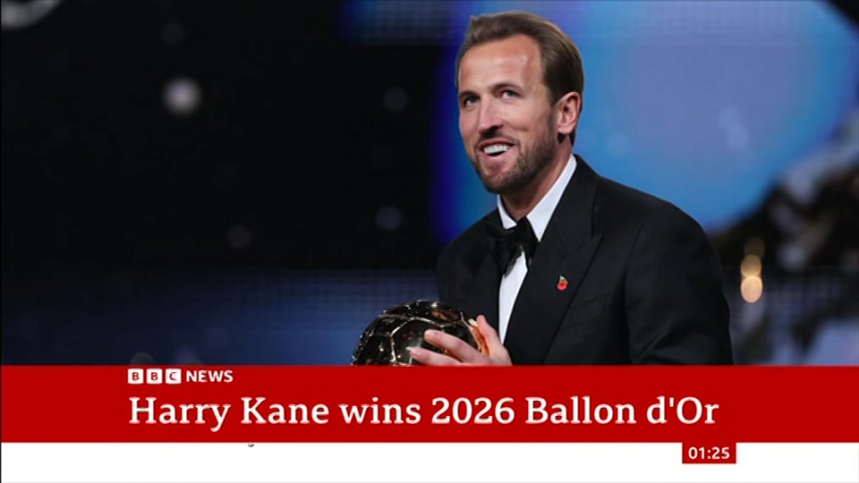 Still from BBC News at 25:00