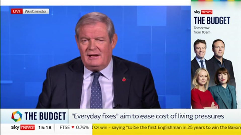 Still from Sky News at 18:00