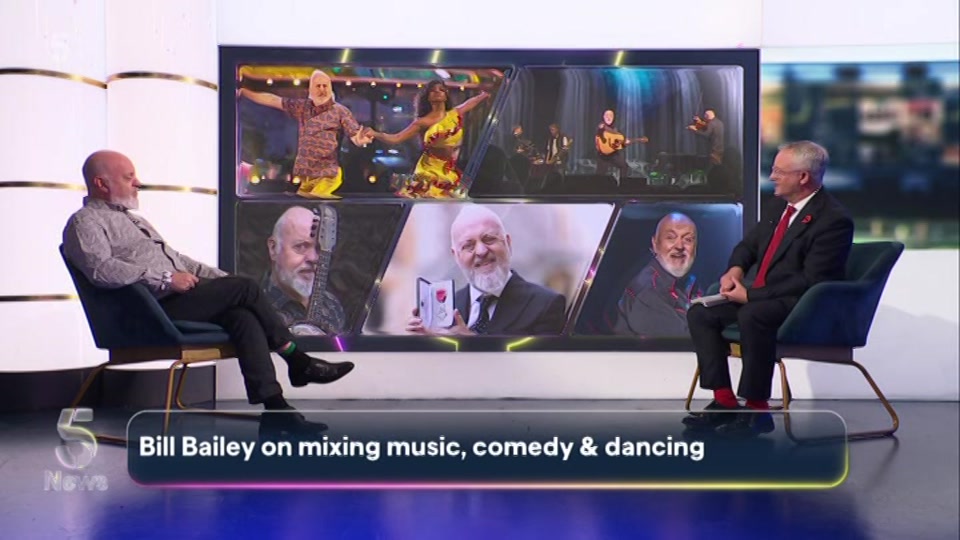 Broadcast still at 49m 30s. Channel 5, 5 News with Dan Walker, 27 October 2026.