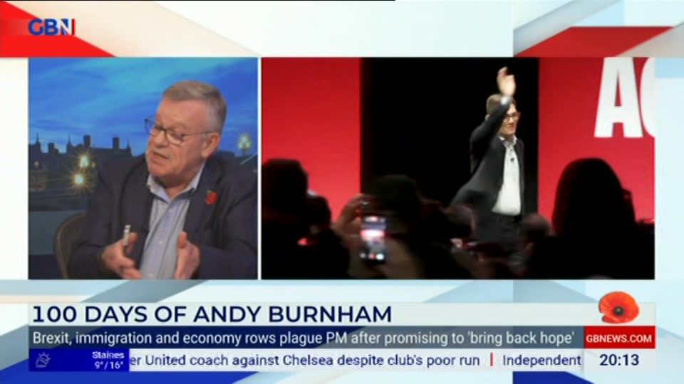 Broadcast still at 13m. GB News, Jacob Rees-Mogg's State Of The, 27 October 2026.