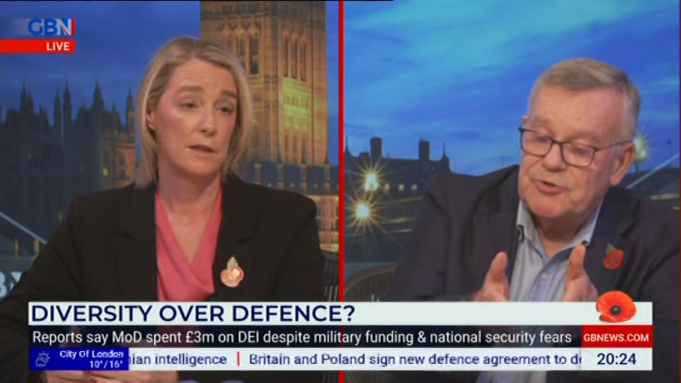 Broadcast still at 24m 30s. GB News, Jacob Rees-Mogg's State Of The, 27 October 2026.