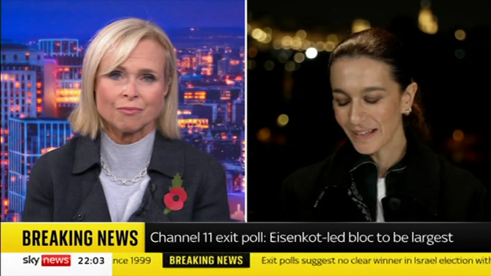 Still from Sky News at 3:00