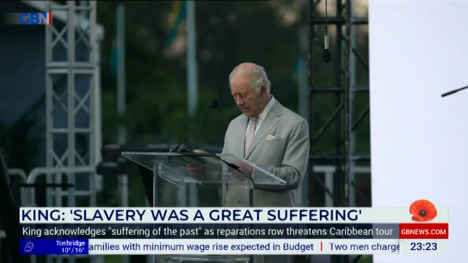 Still from GB News at 23:30