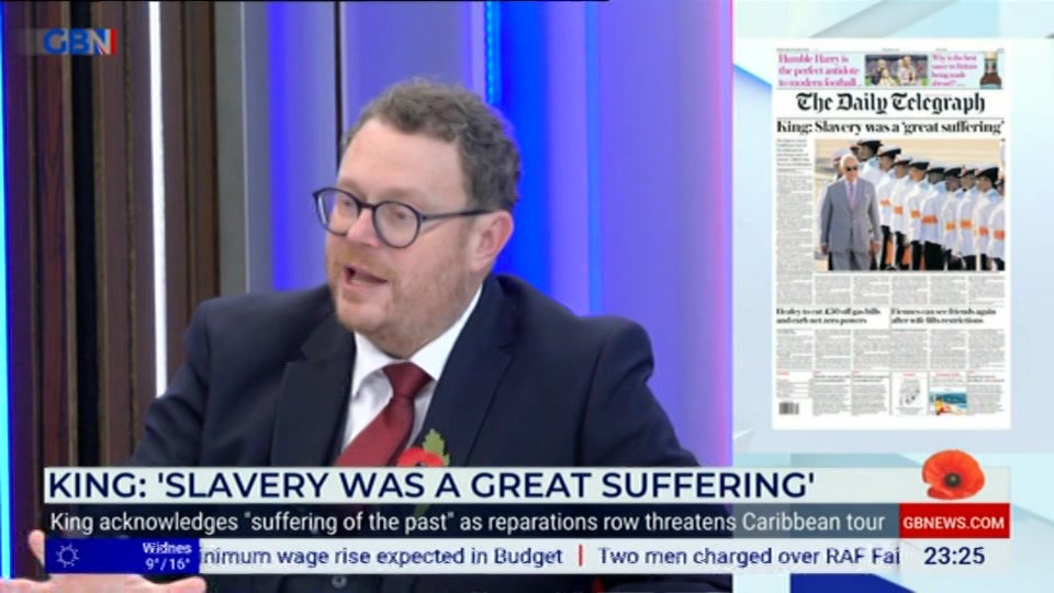 Still from GB News at 25:00