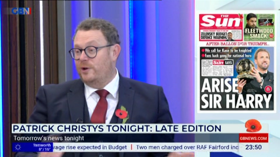 Still from GB News at 50:00