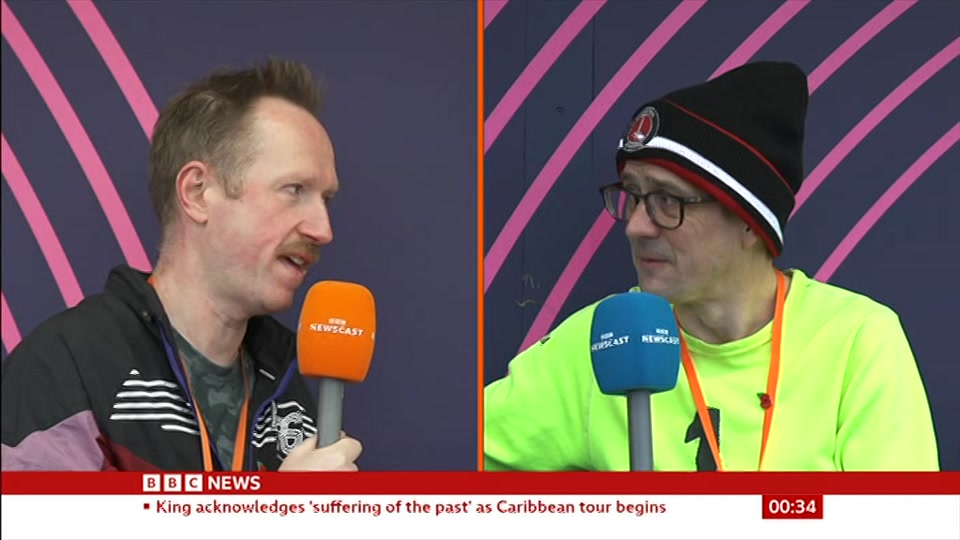 Still from BBC News at 4:00