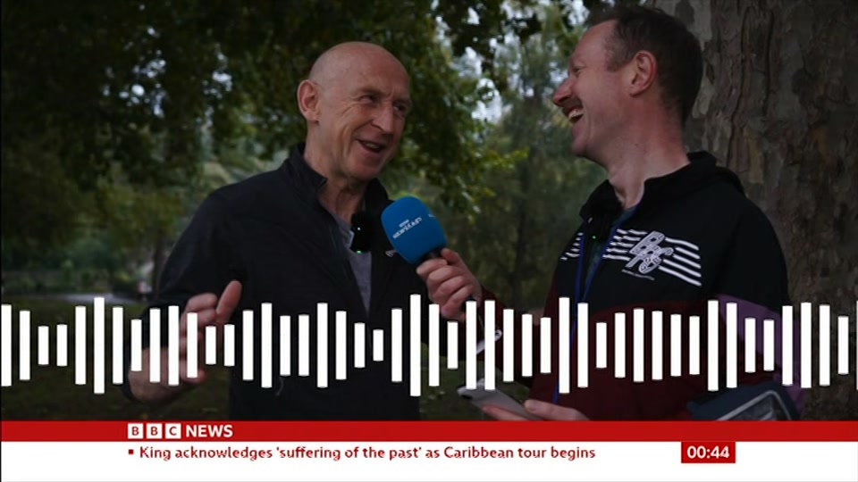 Broadcast still at 14m. BBC News, Newscast, 28 October 2026.
