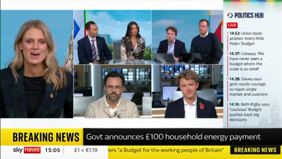 Still from Sky News at 5:00