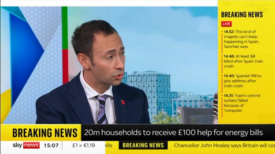 Still from Sky News at 7:30
