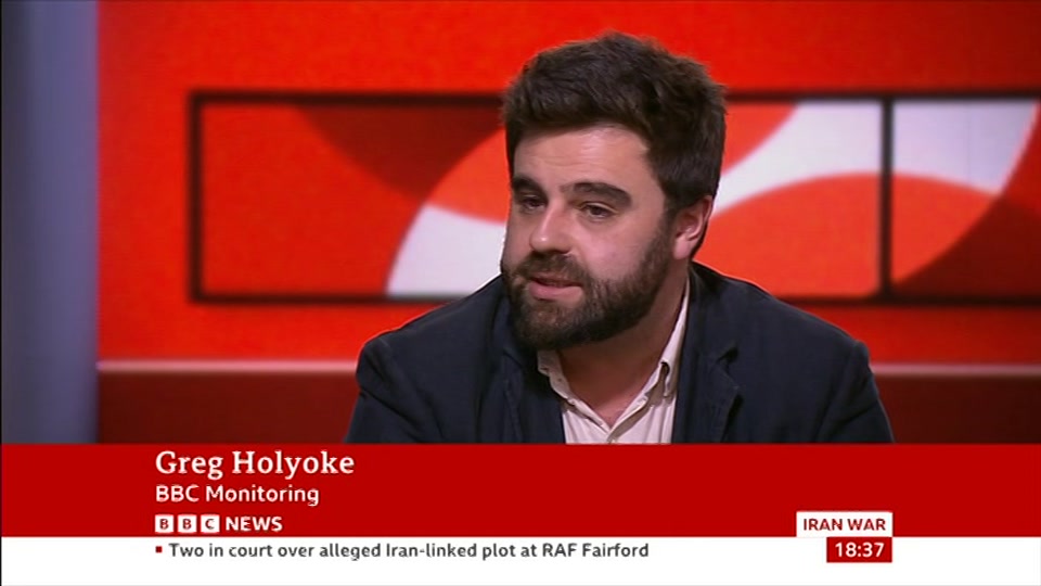 Broadcast still at 7m 30s. BBC News, The World Today with Maryam, 27 October 2026.
