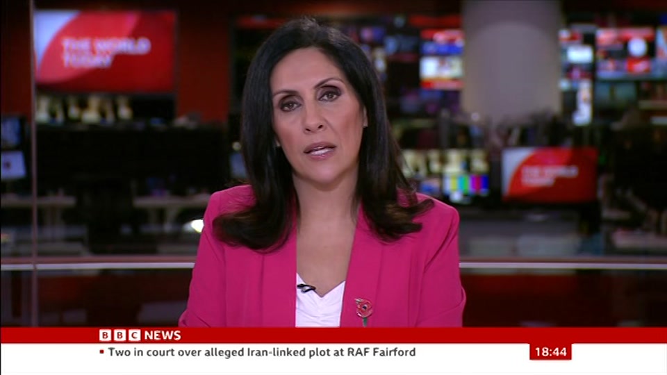 Still from BBC News at 14:00