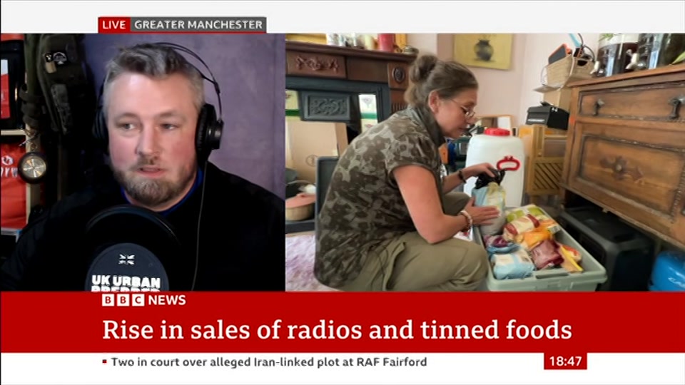 Still from BBC News at 17:30