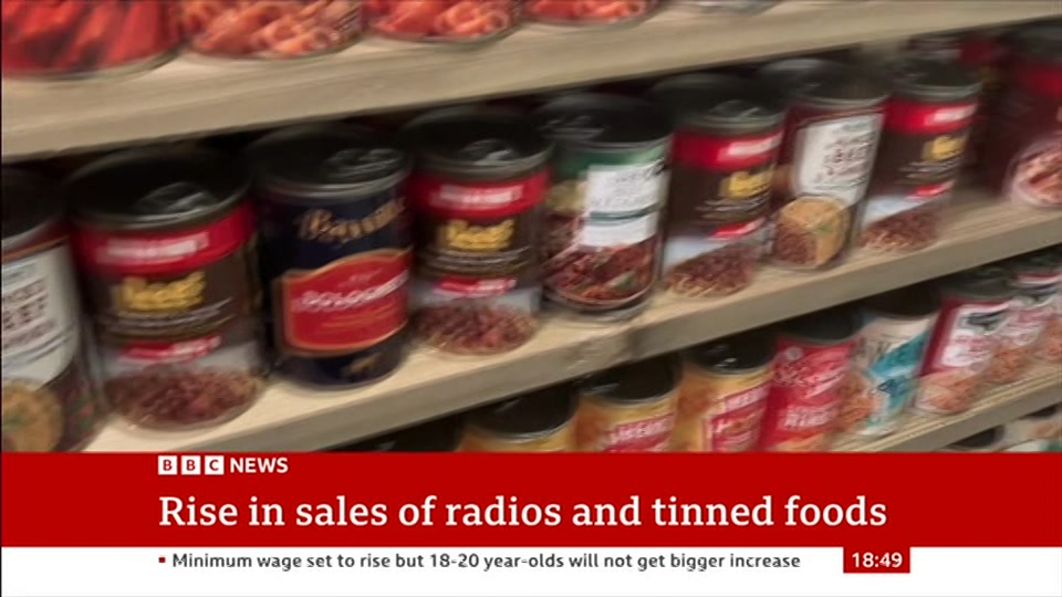 Still from BBC News at 19:30