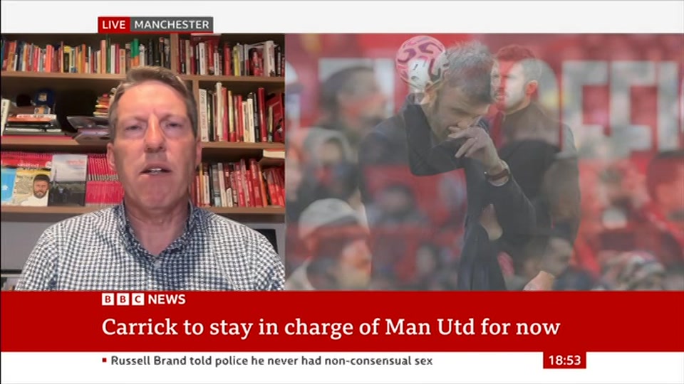 Still from BBC News at 23:00