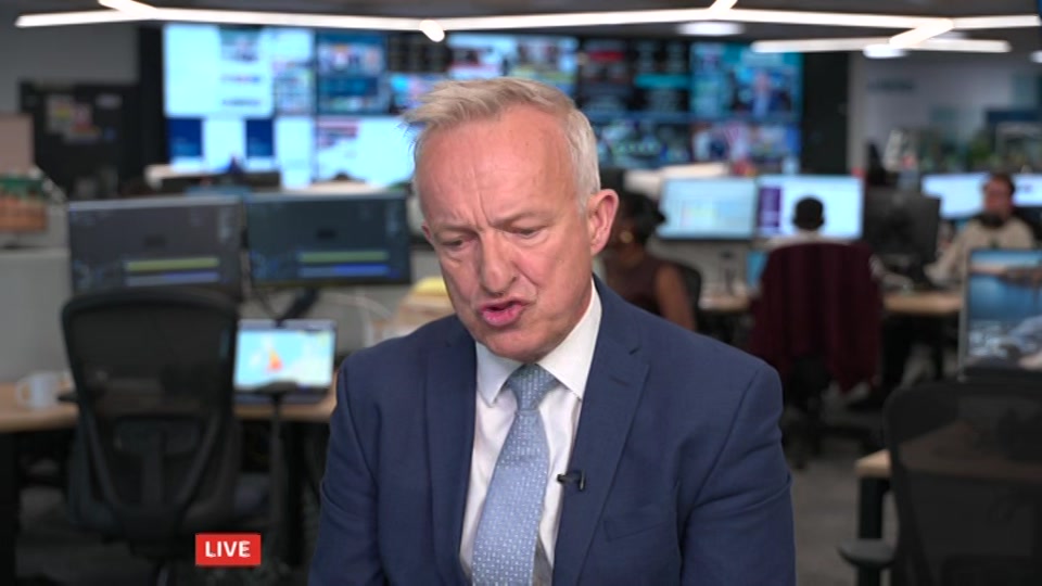 Broadcast still at 4m. ITV1, ITV Lunchtime News, 7 July 2026.