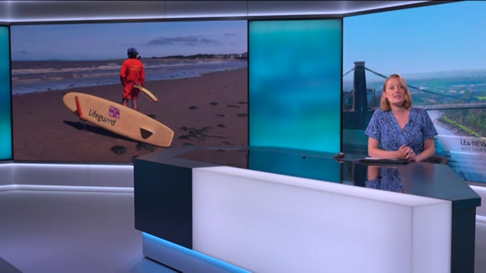 Broadcast still at 9m. ITV1, ITV News West Country, 7 July 2026.