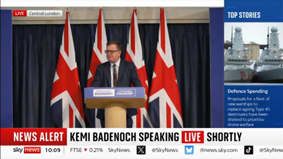 Still from Sky News at 10:00