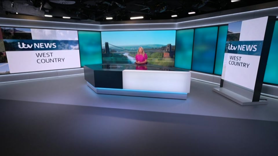 Broadcast still at 19m. ITV1, ITV Lunchtime News, 10 July 2026.