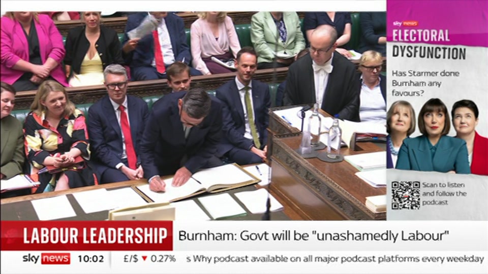 Still from Sky News at 2:00