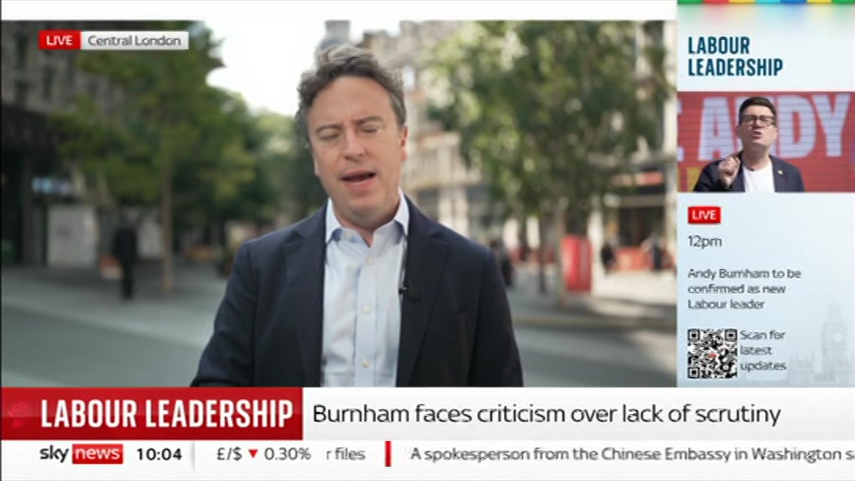 Still from Sky News at 4:00
