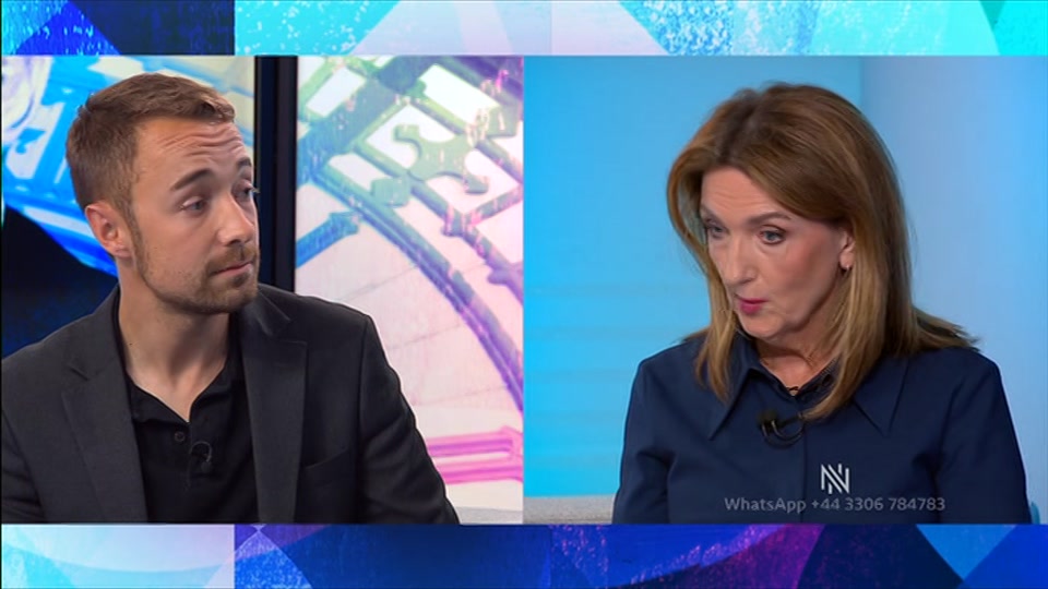 Broadcast still at 16m. BBC TWO, Newsnight, followed by Weather, 17 July 2026.