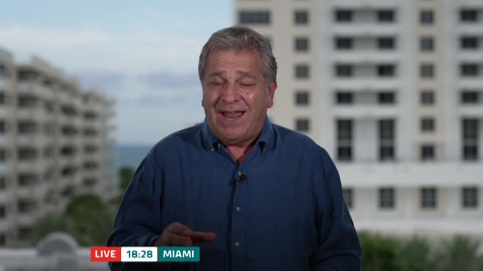 Broadcast still at 28m. ITV1, ITV News at Ten, 17 July 2026.