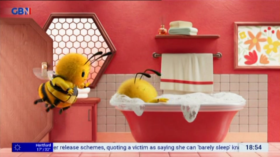 Still from GB News at 5:00