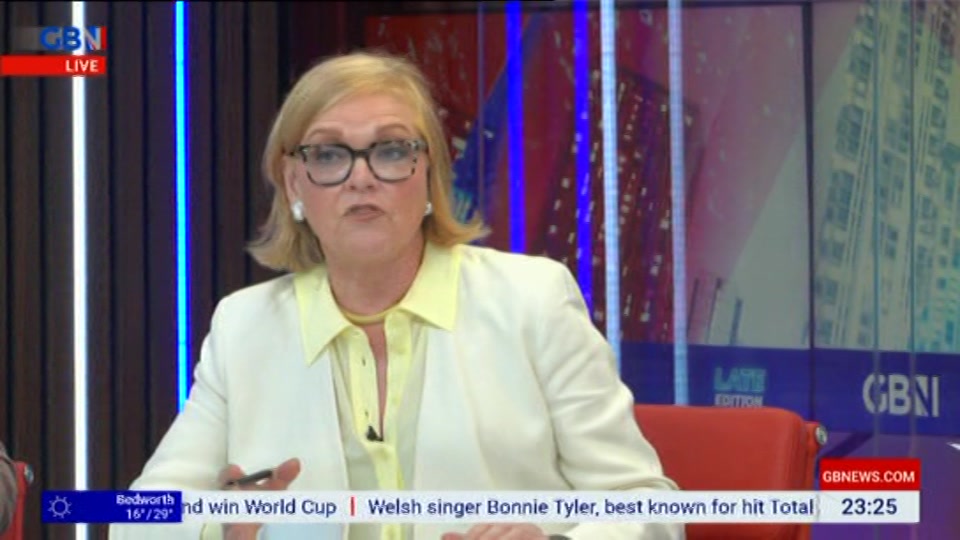Still from GB News at 25:00