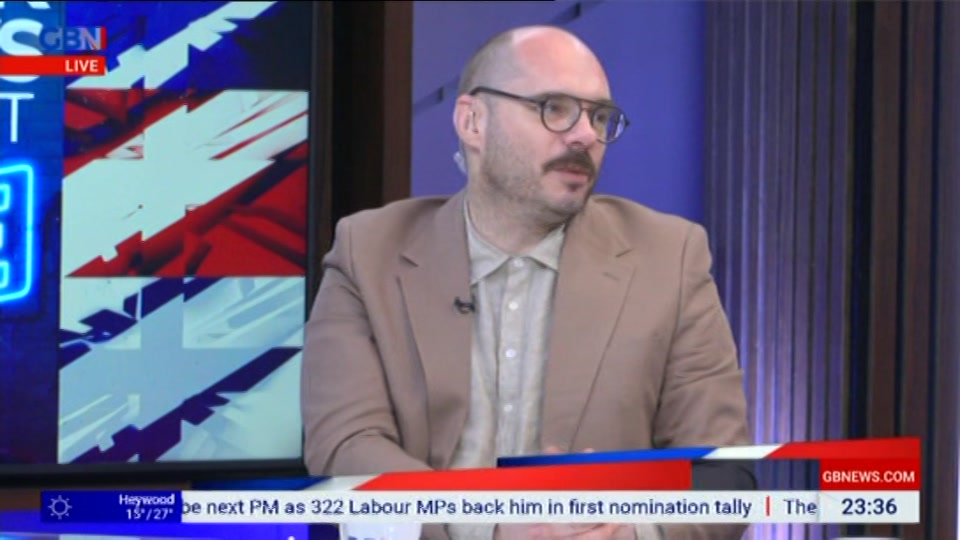 Still from GB News at 36:00