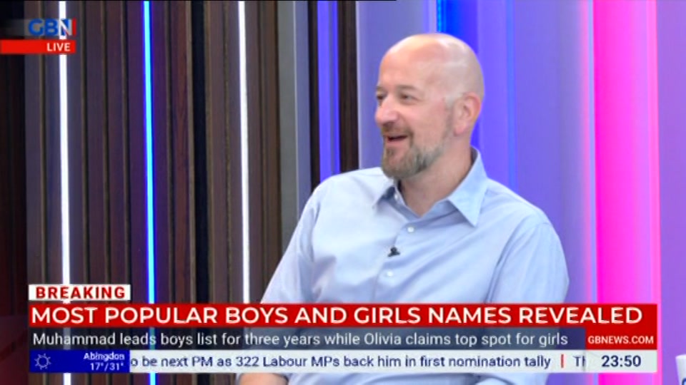 Still from GB News at 50:00
