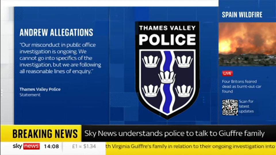 Still from Sky News at 8:00