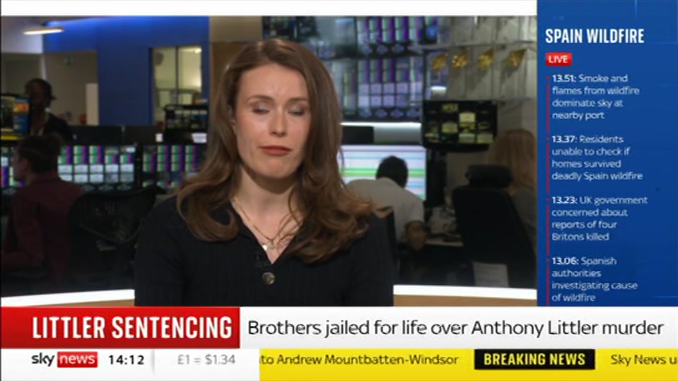 Still from Sky News at 12:00