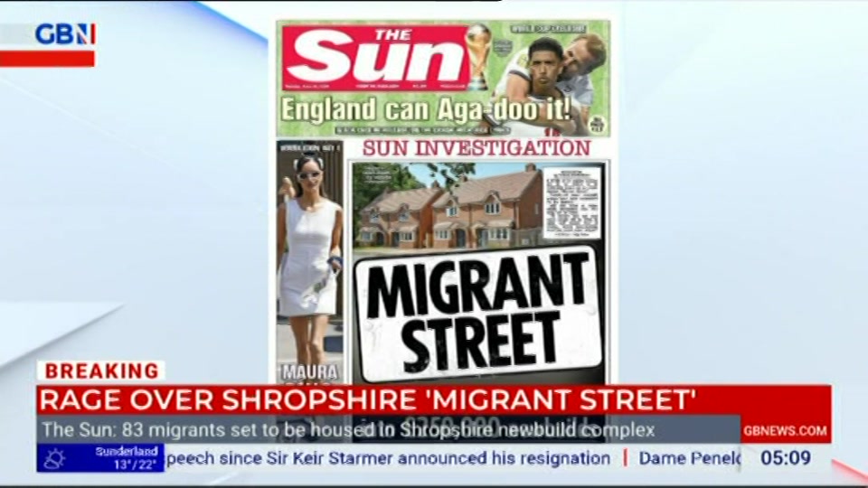 Still from GB News at 10:00