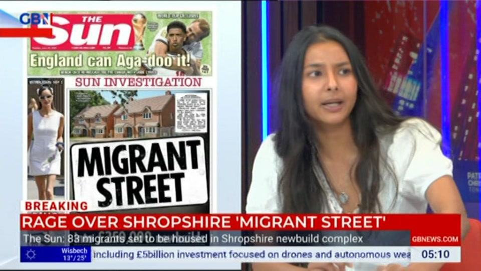 Still from GB News at 11:00