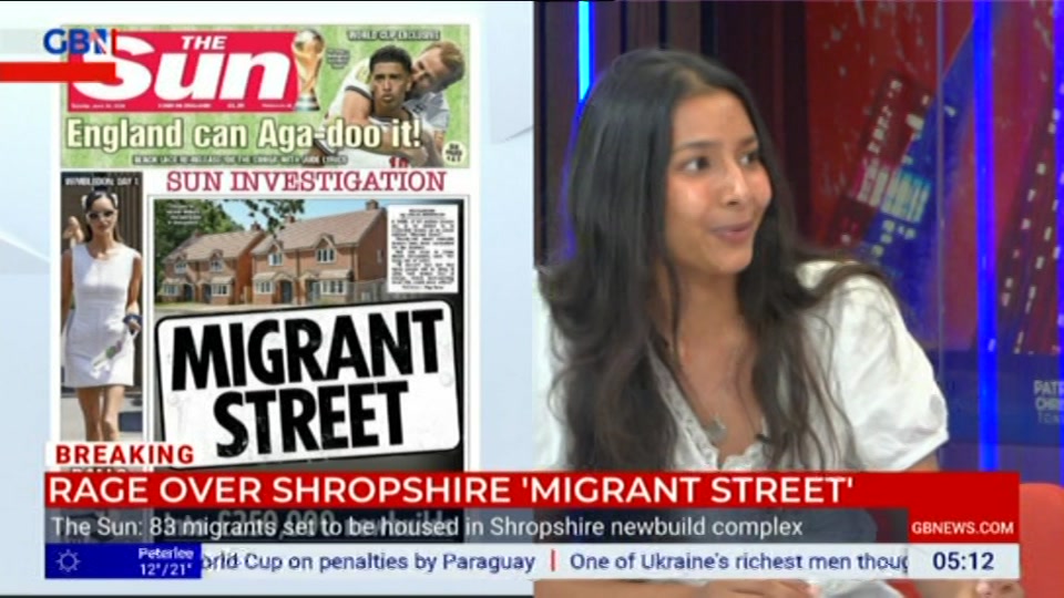 Still from GB News at 13:00