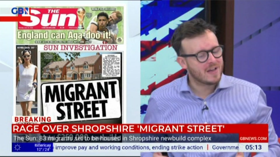 Still from GB News at 14:00